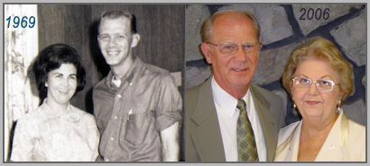 Diane Gambrell with her husband, Dr. Ernest Gambrell